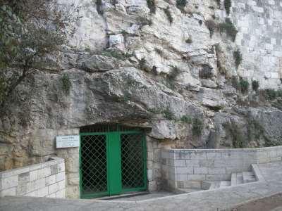 King Solomon Quarries - Zedekiah's cave -- This is an enormous empty cave stretching under the