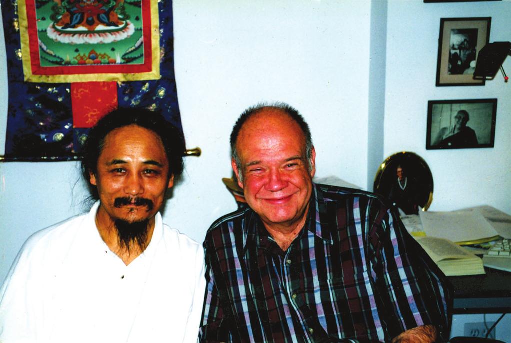 In Memory of Ellis Gene Smith (1936-2010) 89 Gene and me (HIAR office, New York, September 1999) located, collected and scanned thousands of rare and not so rare texts from Tibet, China, India, Nepal