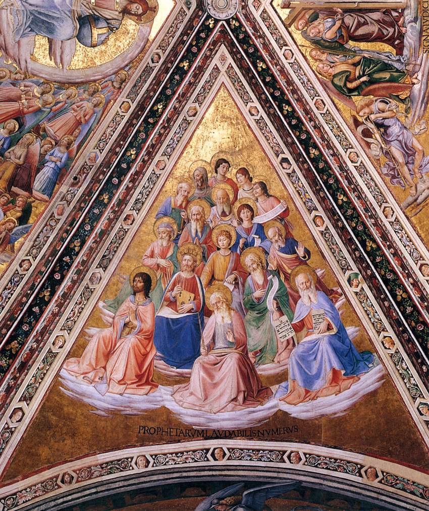 Prophets, by Fra Angelico, 1447 PRAYER & WORSHIP Mass of Anticipation: Saturday, 5:15 p.m. Sunday Mass: 7:30, 9:00 and 10:30 a.m. (English); 5:00 p.m. (Spanish) Daily Mass: Monday, Tuesday, Wednesday and Friday, 7:00 a.