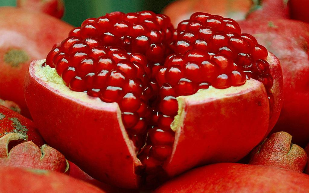 Rajab al-asab april - may Pomegrante also known as Roumaan in Arabic was one of the most coveted fruits by Moulana Ali(SA).