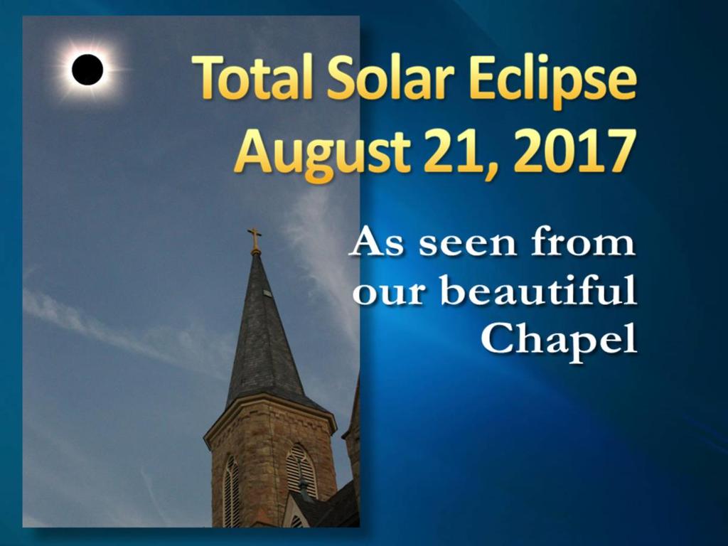 August 21, 2017. 1:16 PM. We will always remember where we were at that moment experiencing the Totality of the solar eclipse and who we were with.