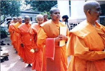 Appendix - B Myanmar Bhikkhuni Ordination In Sri Lanka Bhikkhuni Ordination in Sri Lanka Introduction On February 28, 2003, in Sri Lanka, two of the Myanmar Samaneri were ordained as Bhikkhuni.