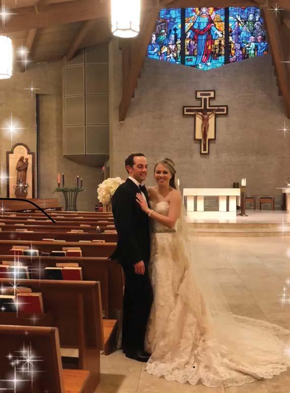 page 6 A Lifetime of Love: The Sacrament of Marriage Kathleen (Finch) and Austin Kososki were married at All last December.
