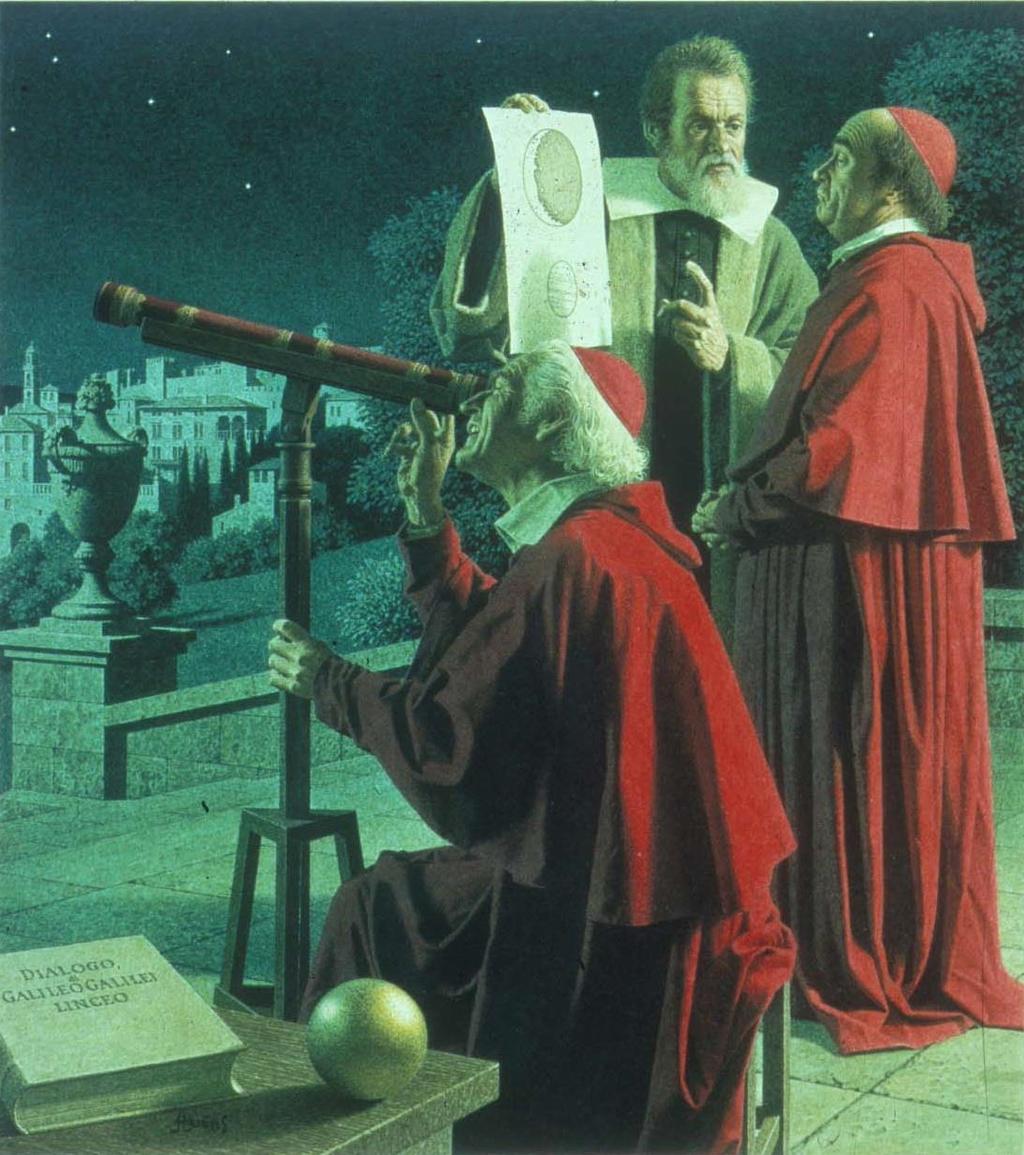 Q86 Scientific Revolution When Galileo invited church leaders to look through the telescope at the