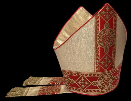 Altar Servers: in the Cathedral Mitre Bearer An easy rule to remember is that every time the Bishop sits down, he will need his mitre.