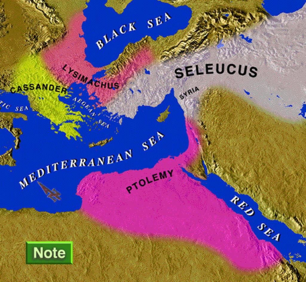 In 301 B.C. the question of the unification or the division of Alexander s empire was settled.