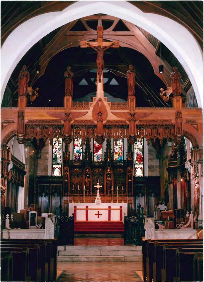 Profile The High Altar where our Worship, Fellowship, and Service begin and end and