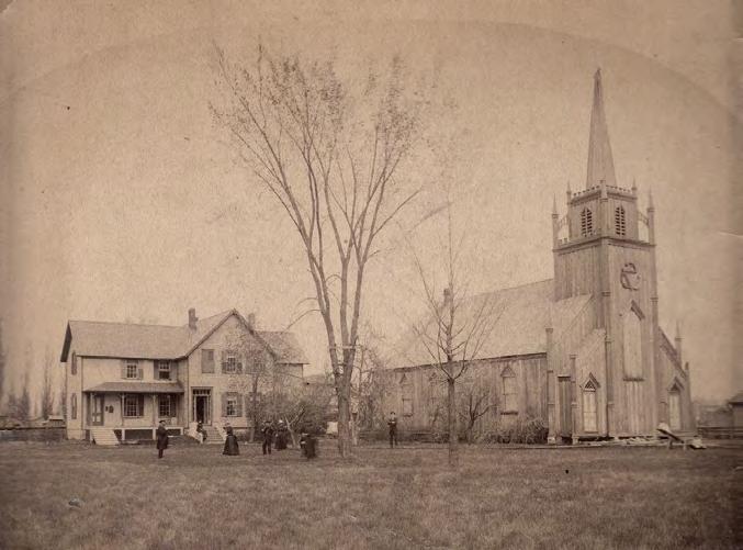 The cornerstone for the new church was laid on October 28, 1885. Bishop Brown did not live to see the new building completed, as he died in 1888.
