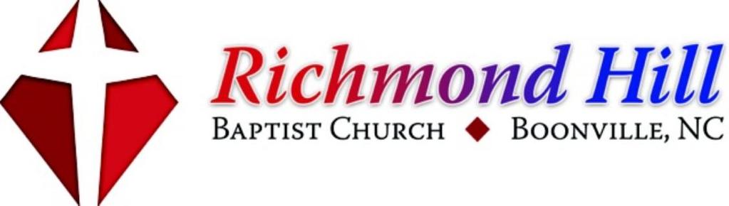 Church Newsletter: October 2014 Will Hamric, Pastor will.hamric@richmondhillbc.com Justin Crouse, Youth Pastor Justin.crouse@richmondhillbc.
