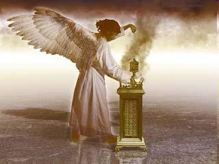 Introduction to the 7 Trumpet Judgments (2 6) Presentation of a golden censer before the alter by another angel (3) The smoke of the incense burning before the altar was a picture of prayer rising to
