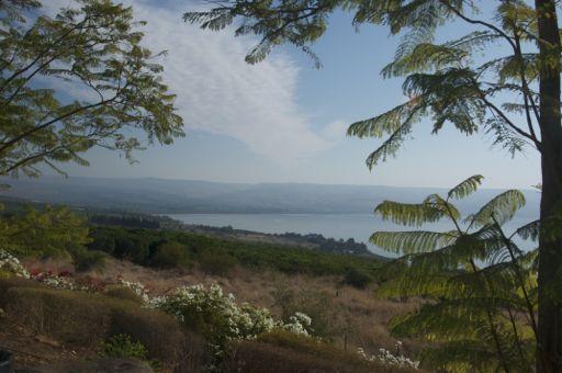 The Sea of Galilee from the Mount of