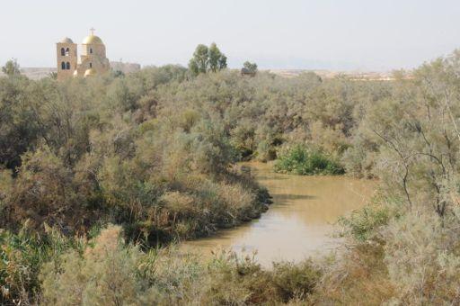 The Lower Jordan River opposite Jericho.