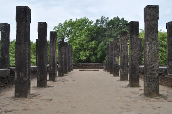 The most notable are the Ruwanweliseya, ( 2nd Century BC ) and 300ft in diameter, the Jetawanarama at 370ft and the delicate Thuparama, which enshrines the collar bone of the Buddha.