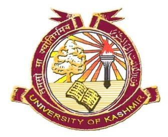 KASHMIR UNIVERSITY ALUMNI ASSOCIATION SRINAGAR Category: Orphan List of Students Selected for Financial Assistance Under Orphan/Specially Challenged Category during 2011 S.