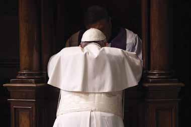 Francis, solemnfaced, then rose and started hearing confessions himself. Confession is one of the least understood of the sacraments of the Catholic Church.