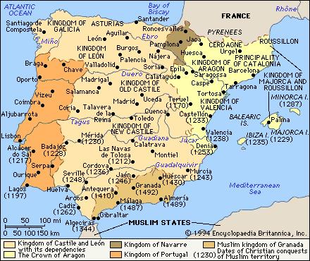 ] 1492: conquest of Granada Christopher Columbus sails west Catholic Monarchs Expulsion of