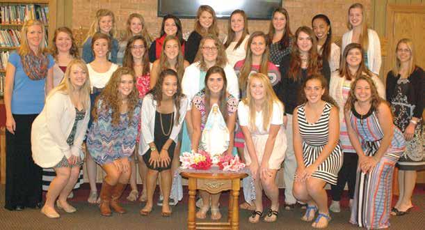 October 31, 2014 DIOCESAN NEWS The Mirror 9 Young adult retreat affirms gift of womanhood Belleview, IL Inner beauty is the best part of being a girl.