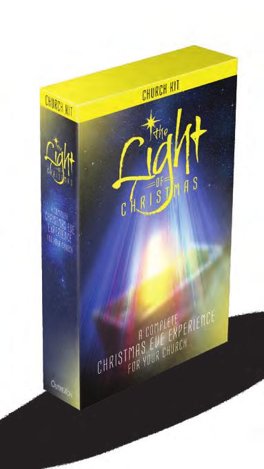 GETTING STARTED The Light of Christmas Church Kit gives you and your congregation the tools and insights you need to experience a life-changing Christmas Eve full of wonder and light.
