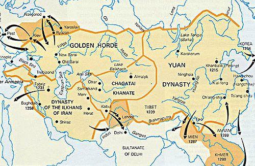 Mongol Invasions Lead to the Rise of Moscow In 1240, Mongols, thought to be related to the Huns, demolished Kiev.