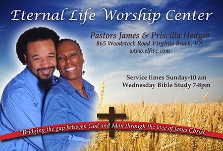 www.eternallifeworshipcenter.org You Are Invited To Worship With Us!