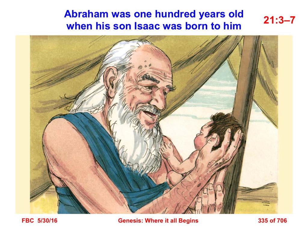 3 Abraham called the name of his son who was born to him, whom Sarah bore to him, Isaac. 4 Then Abraham circumcised his son Isaac when he was eight days old, as God had commanded him.