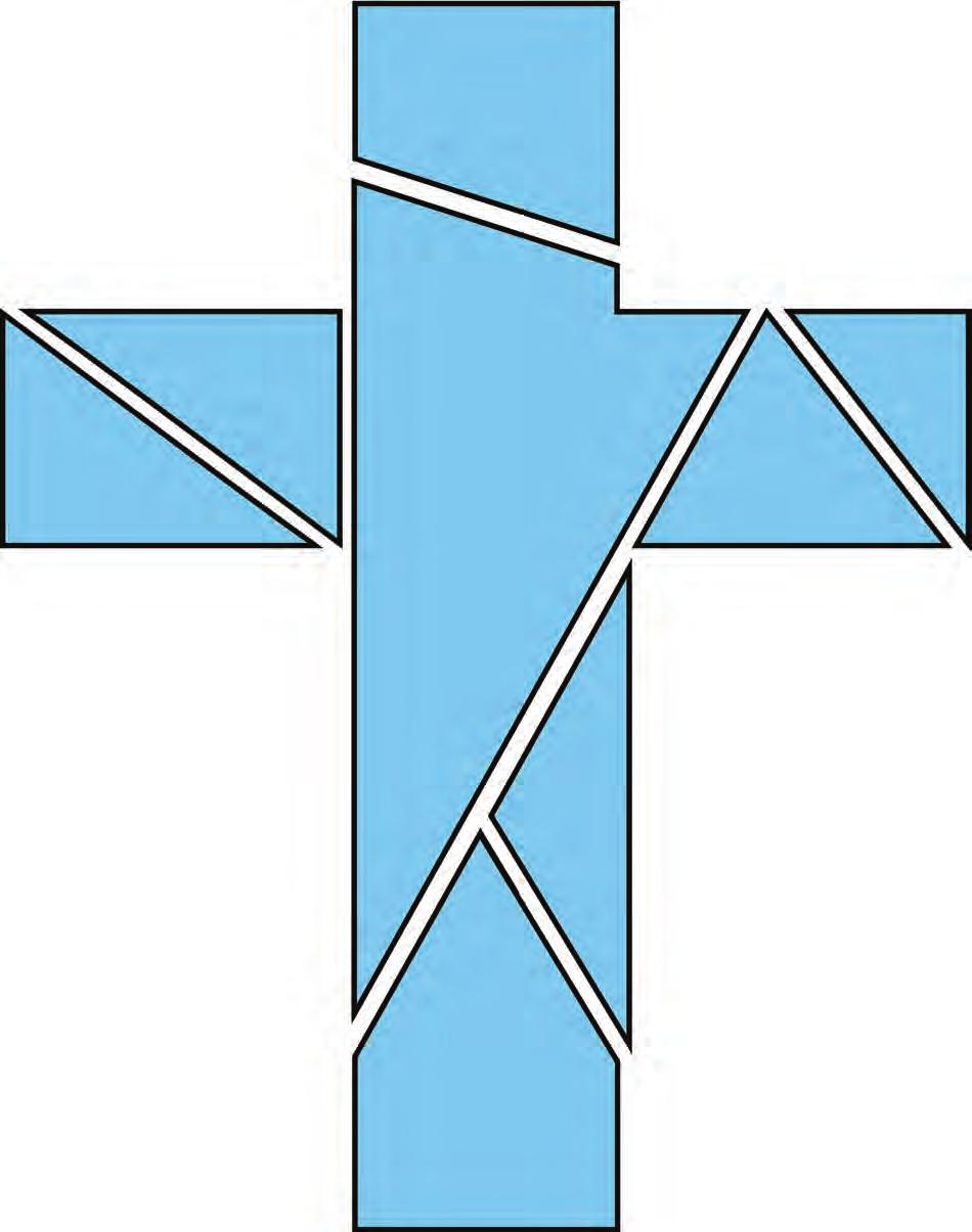 LESSON 1: THERE IS ONE GOD THE BLESSED TRINITY Directions: Cut out the puzzle pieces.