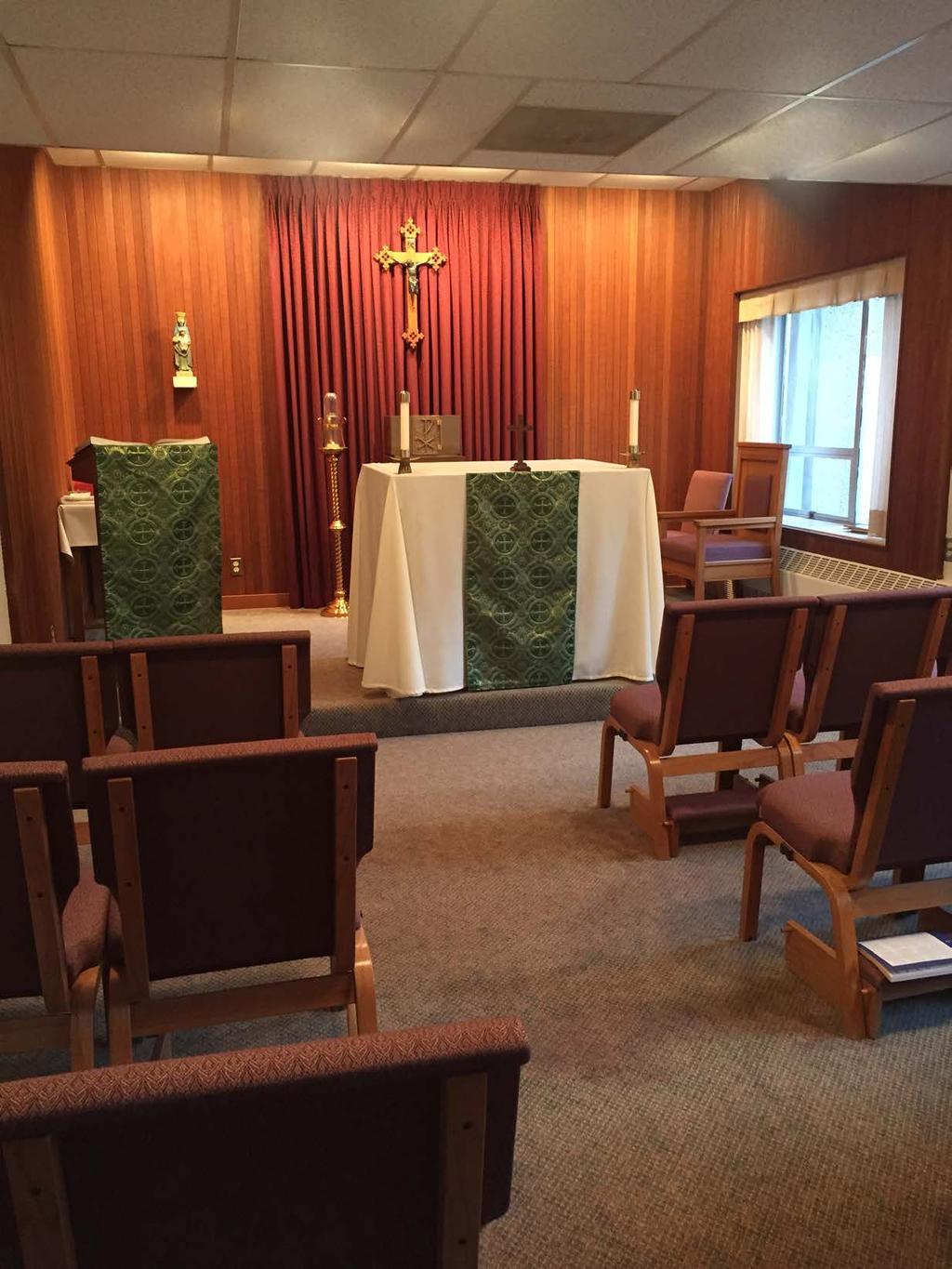 CHAPTER 6 Daily Mass at the Pastoral Center Beginning on November 1, the Solemnity of All Saints, the Pastoral Center will have a daily Mass.