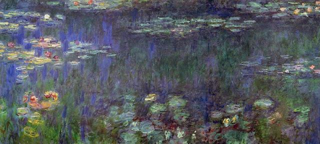 10 Water Lilies by Claude Monet 1920-26 Variety of