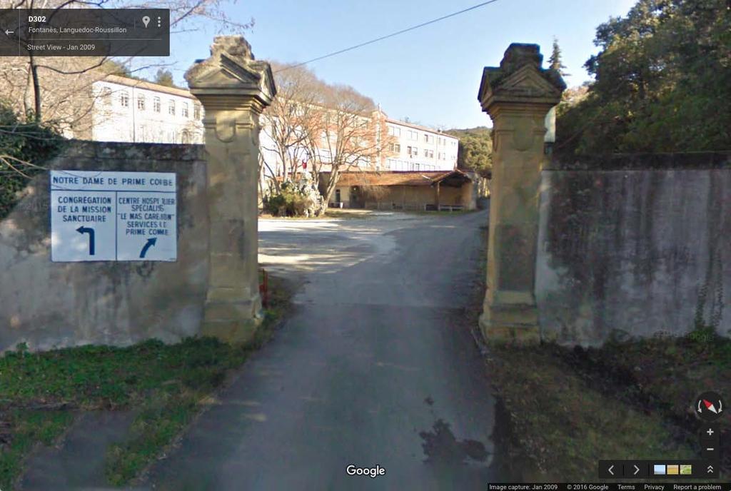 photo: Google Maps street view Last month, on the Feast of the Epiphany, I traveled to Notre Dame de Prime- Combe, a
