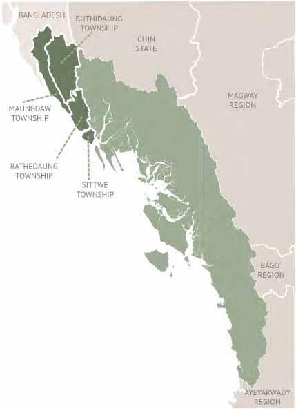 6 Map of Rakhine State