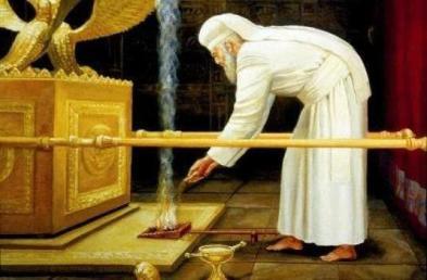 Lev. 16:12-13 - On the Day of Atonement the high priest was to burn incense