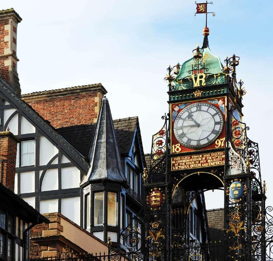 6. What makes Chester special? The city has a population of 81,500 (in 2015). Chester is a beautiful walled city, with a rich architecture heritage.