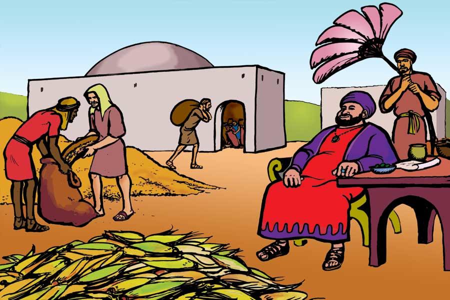 Parable of the Rich Fool Luke 12:15-21 Jesus said, "The ground of a certain rich man produced a good crop. He thought to himself, 'What shall I do? I have no place to store my crops.