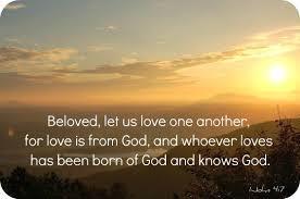 WESTERN SPIRE May 2018 Beloved, Beloved, let us love one another, because love is from God; everyone who loves is born of God and knows God.