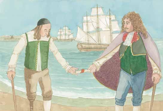 Peter Stuyvesant was forced to surrender New Netherland to the English. The English allowed freedom of religion just like the Dutch.