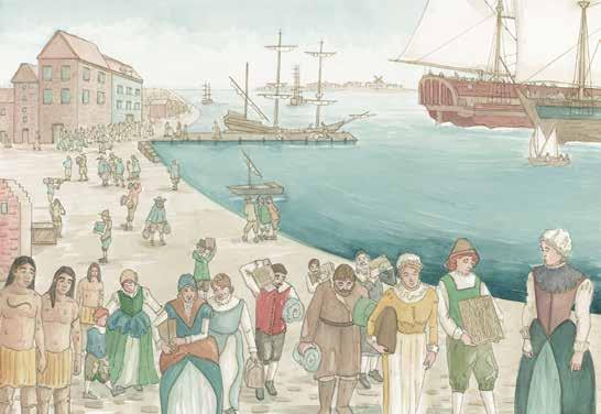 Even though it was not easy to live in the colonies, many people believed they would have a better life. Colonists came for religious reasons, too.