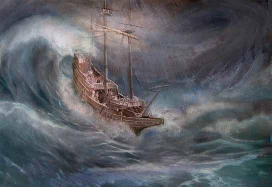 Saved by a Shipwreck At about the same time John Smith was sailing back to England, another Englishman, named John Rolfe, was on his way to Virginia.