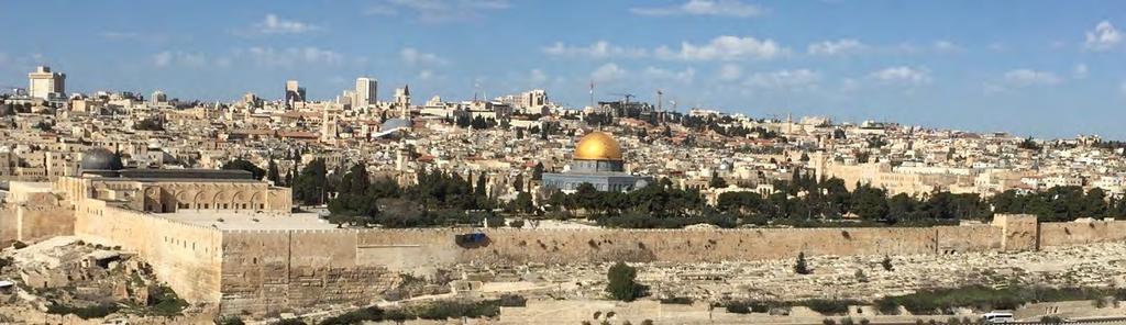Post-GAFCON 2018 The Life & World of Jesus A Shoresh Study Tour June 24-30, 2018 Main Tour