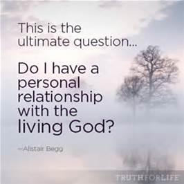 Why This Message? Who we are is dependent upon our relationship with God and with one another We were created for connection and relationship.