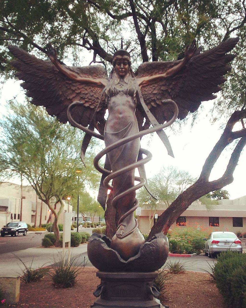 Caduceus the Angel of Healing brings love and peace upon the earth and all of its inhabitants, is 3.