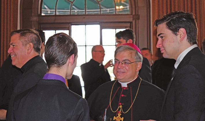 4 The A.D. Times January 11, 2018 Diocesan Seminarians Observe Christmas Feast with Bishop and Pastors By TARA CONNOLLY Staff writer Make wise use of your next semester of formation.
