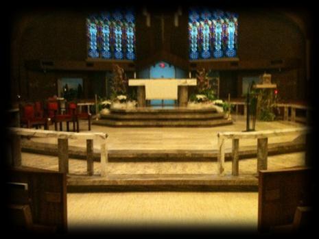 Place or Object #8: The Sanctuary The Sanctuary of St. Ann Catholic Church is very distinct.