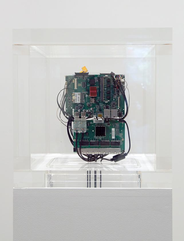 Autonomy Cube, 2015. RACHEL SMALL: Before you became interested in studying the NSA specifically, you were interested in surveillance and military systems in a general sense.