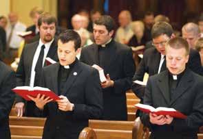 Over time, a willing seminarian will exhibit a remarkable growth in maturity, virtue and character. We form men to love with the heart of the Church and think with the mind of the Church.