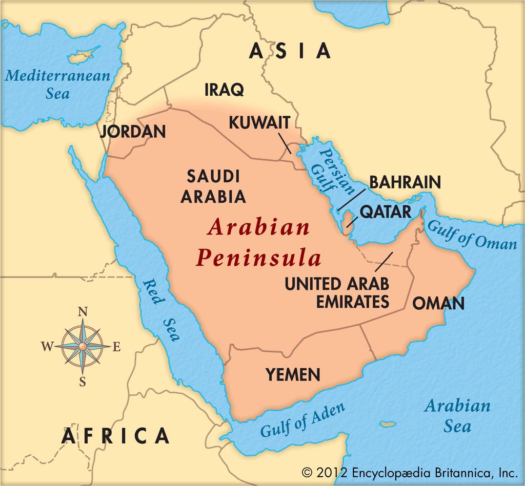 Saudi Arabia makes up 4/5 of the Arabian Peninsula There are no perennial lakes or rivers A