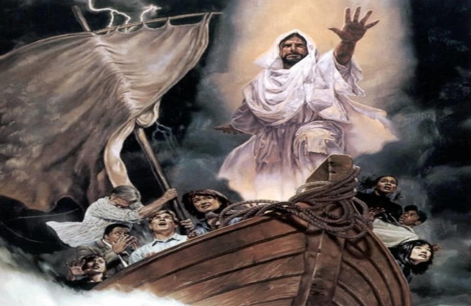 What Are You Afraid Of? Matthew 8:23-26: And when he was entered into a ship, his disciples followed him.