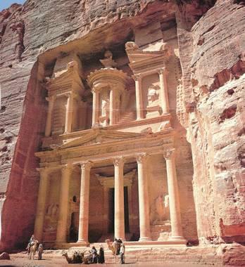 The Rose Red City of Petra Referred to in the