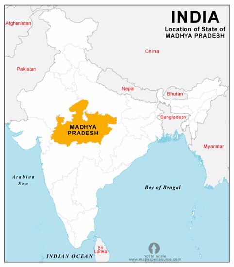 INDIA UNPLUGGED MADHYA PRADESH 1. Madhya Pradesh is also known as the a. The Heart of India b. The Soul of India c. The Love of India d. The City of India 2.
