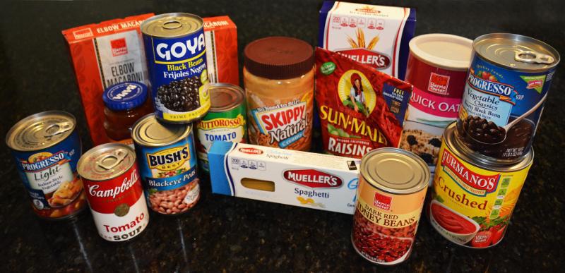 Items that the food bank has a continuous need for include: Tuna and other meats in cans or pouches; peanut butter; jelly; cereal; canned stews; Vienna sausage; soups; macaroni and cheese; all canned