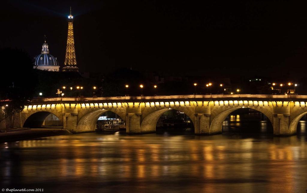 Paris, France It s the city of love and there is nothing more romantic than strolling the streets of Paris at night. Paris is filled with famous architecture and memorable monuments.
